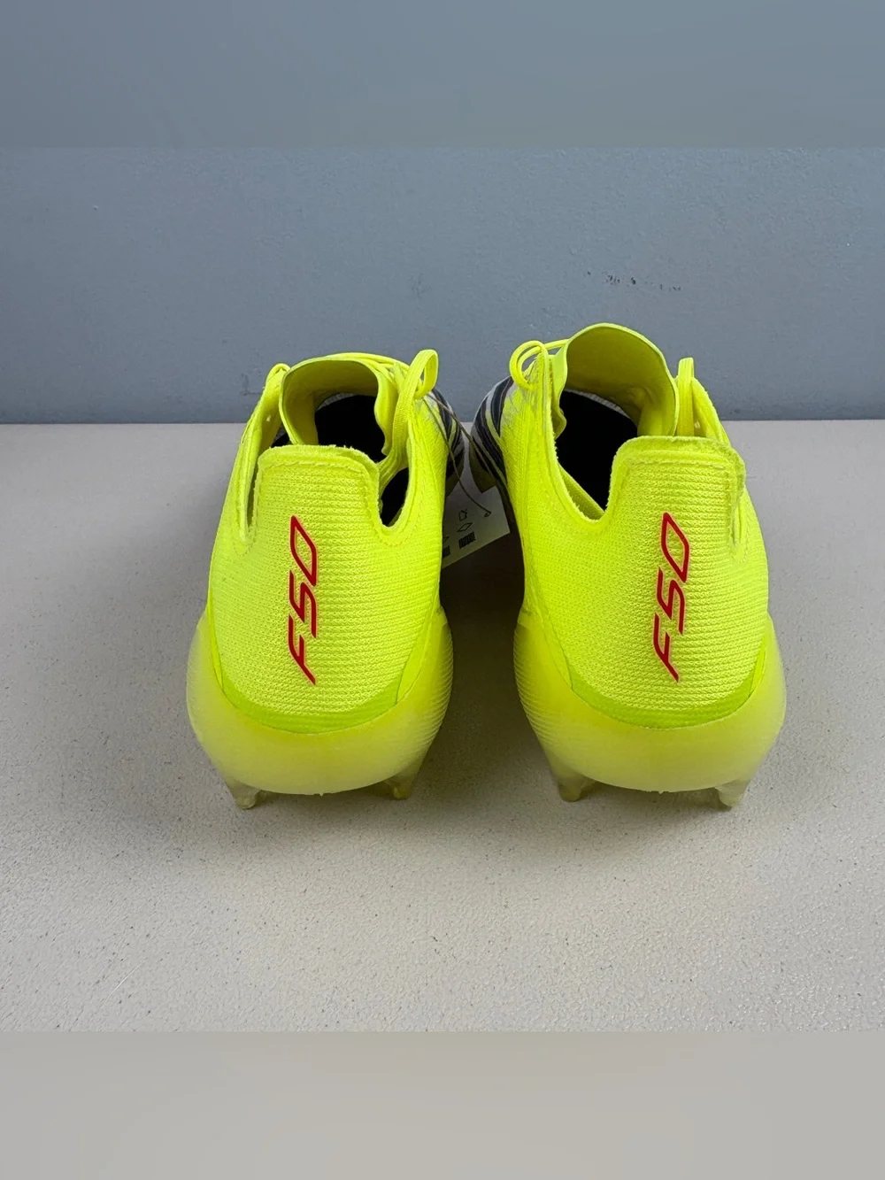 Adidas F50 Elite FG Soccer Cleats Team Solar Yellow 2 Black JR6457 Men’s Sz 8.5